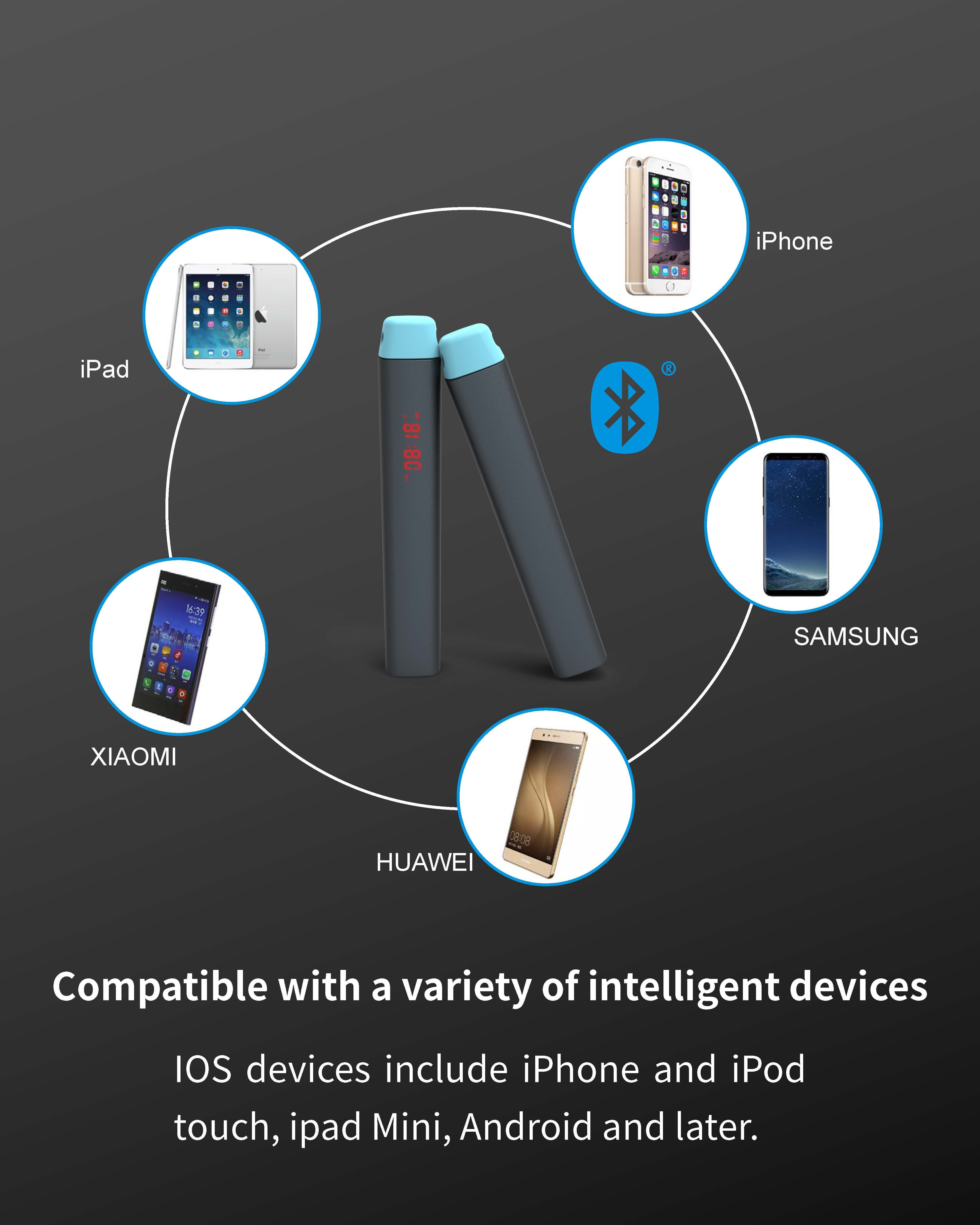 Corda per saltare intelligente Bluetooth 7