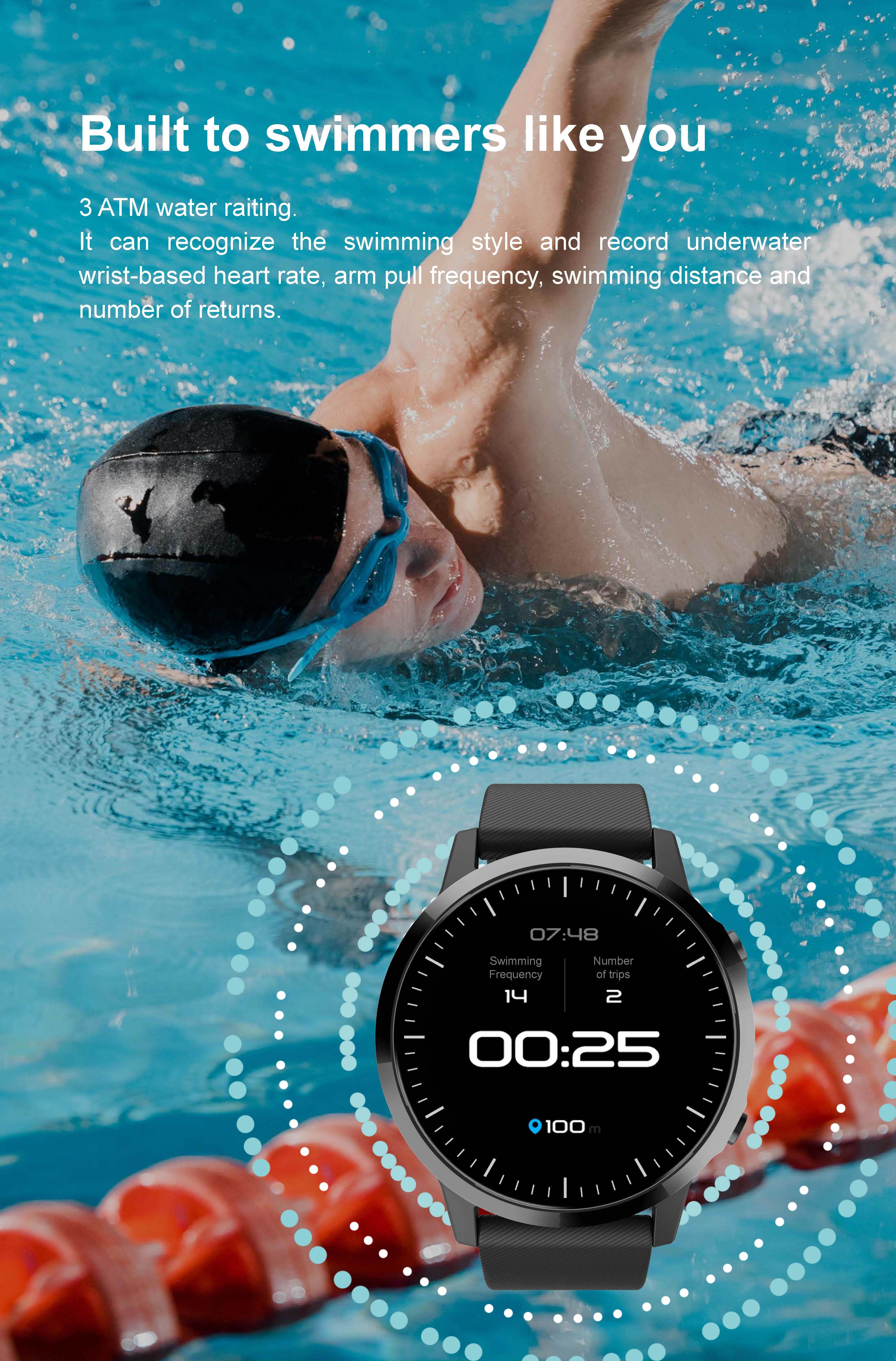 Orologio sportivo GPS intelligente CL680 4