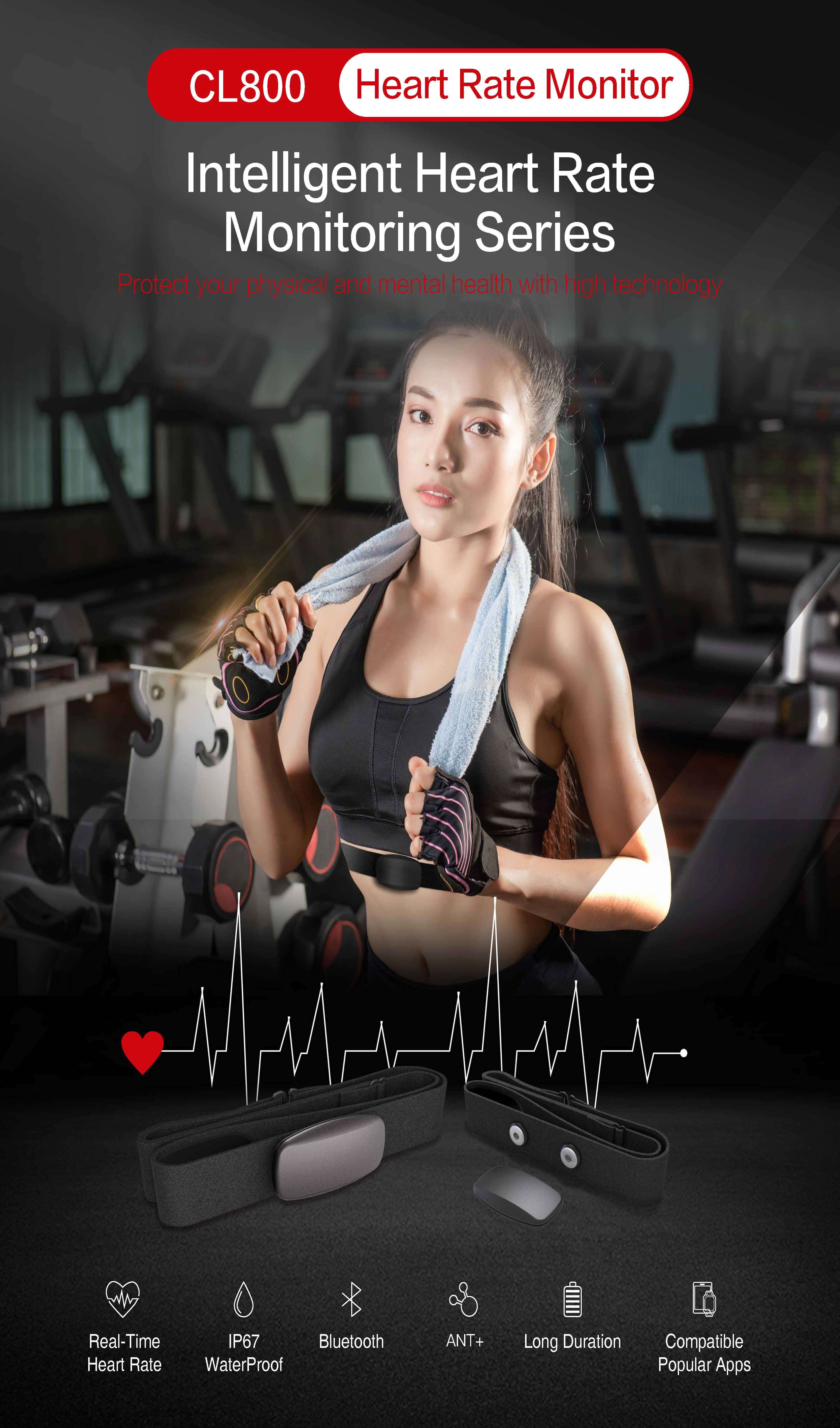 CL800 heart rate chest strap 01