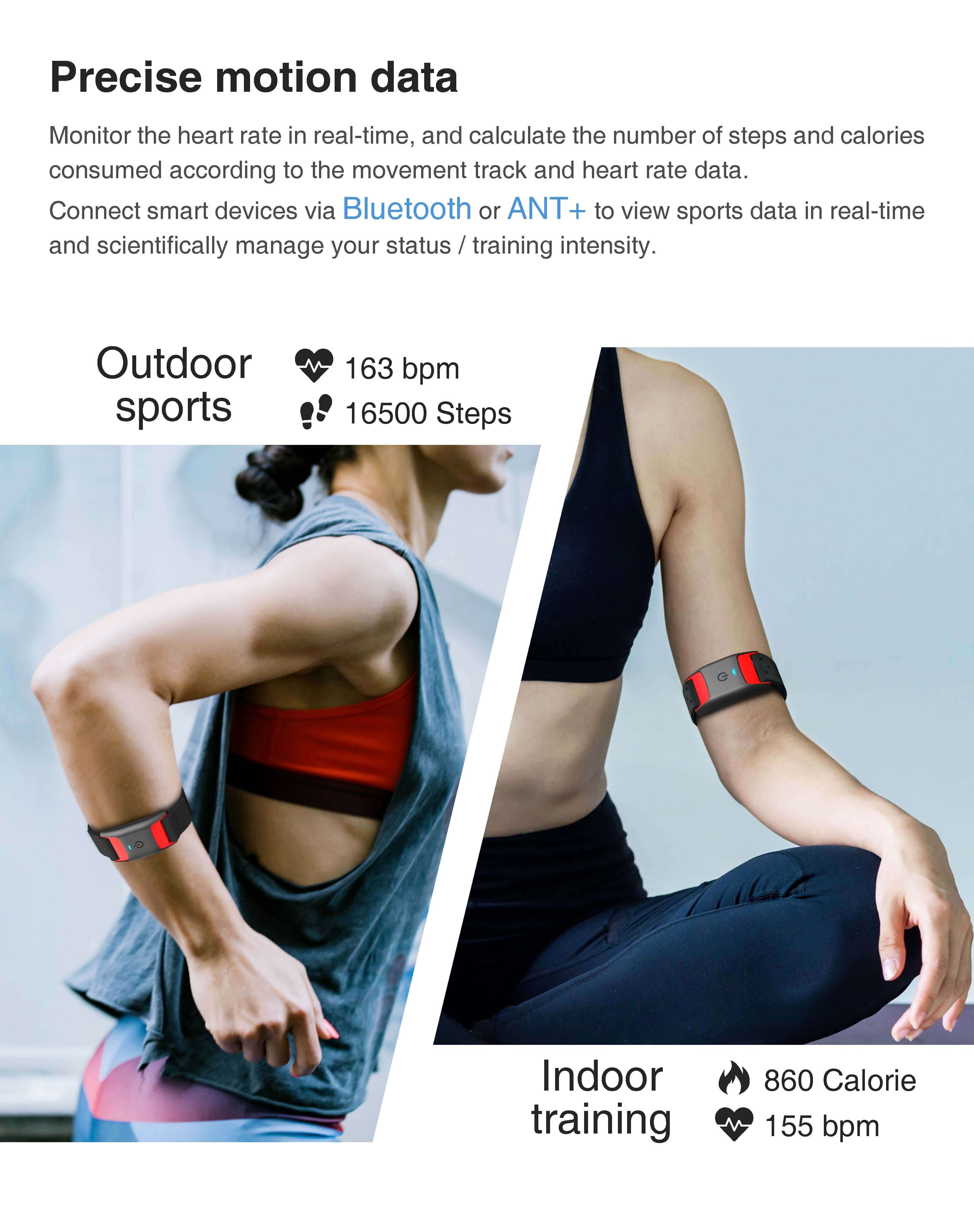 CL830 heart rate armband 9